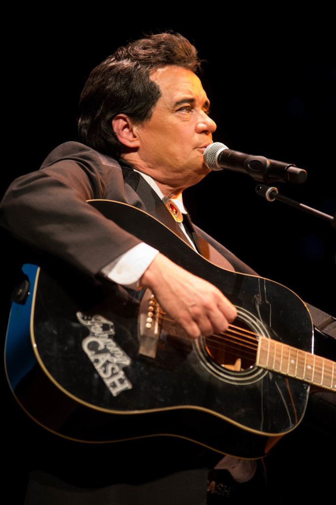 Philip Bauer pulled off a spectacular Johnny Cash. MARK NYCZ | THE HARBINGER