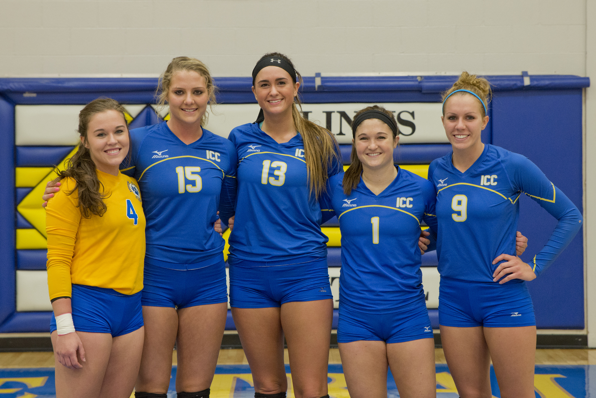 ICC Volleyball Celebrates Five Cougars Harbinger Student Media